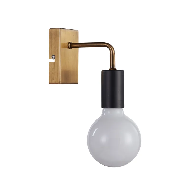Oferta limitowana Kinkiet Irina MB-H1721401-W1 G/B oprawa w kolorze czerni i złota ITALUX