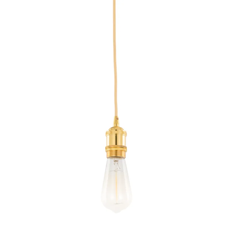 Bestseller Lampa wisząca Classo DS-M-034 GOLD oprawa w kolorze złotym ITALUX