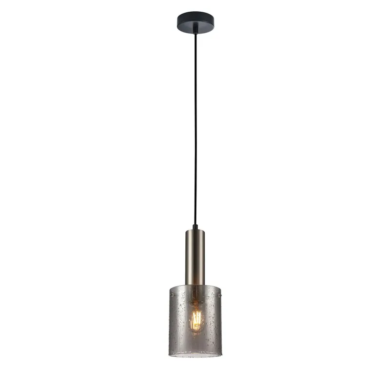 Wysoka jakość Lampa wisząca Sardo Rain PND-5581-1-SC+RNSG oprawa w kolorze srebrnym ITALUX
