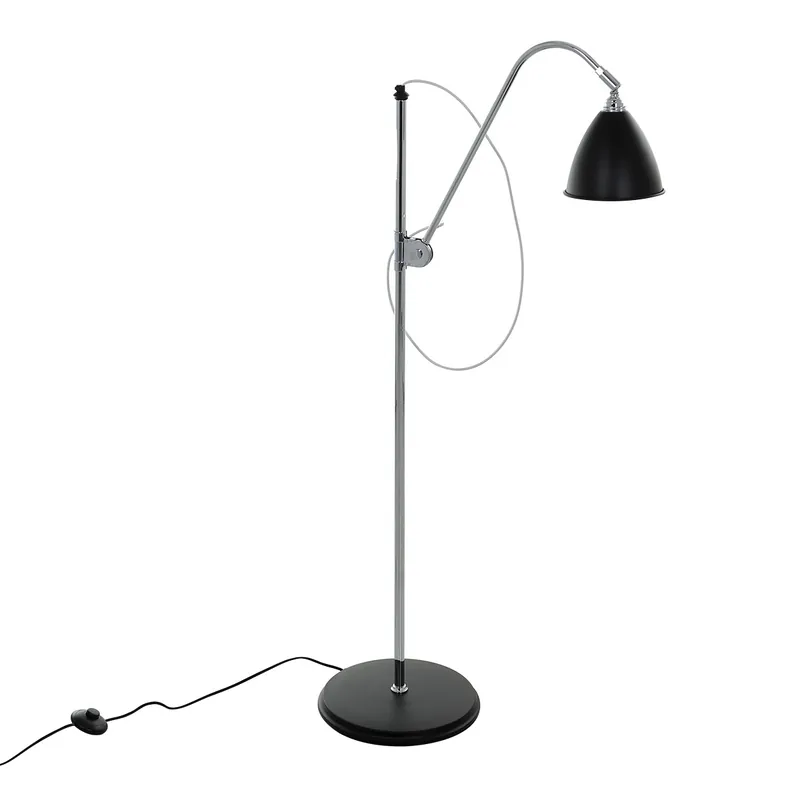 Dostępne od ręki Lampa podłogowa Evato MLE3052/1C-BL oprawa w kolorze czarnym ITALUX