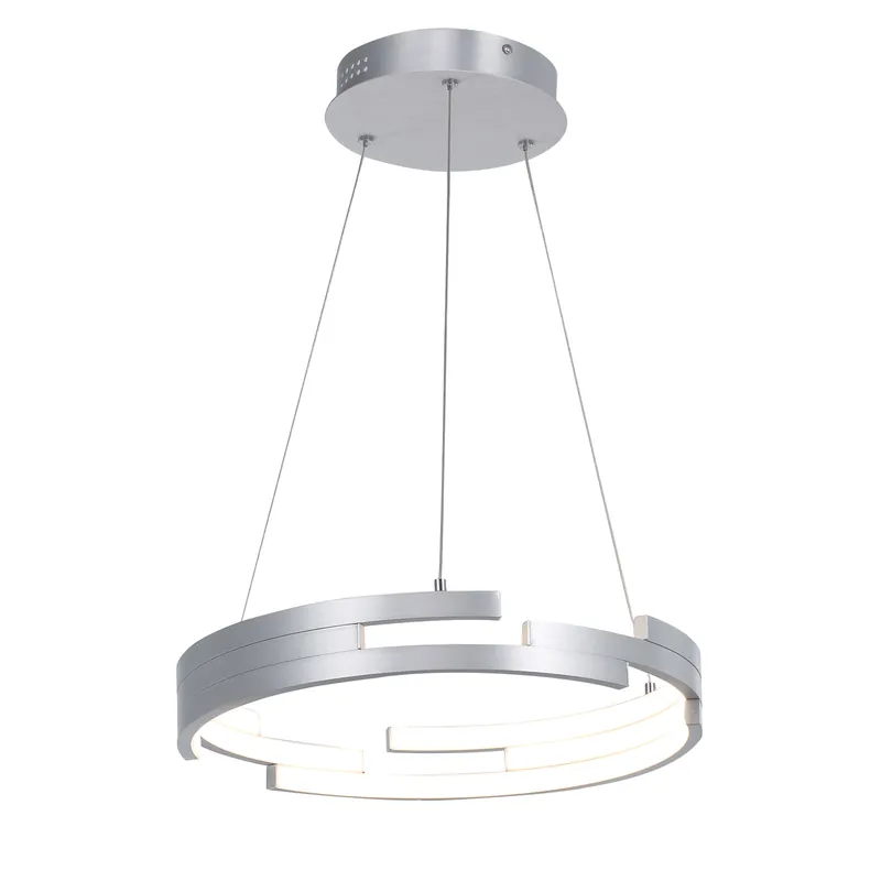 Lampa wisząca Velar MD16003097-1B SILVER oprawa w kolorze srebrnym ITALUX Łatwy zwrot