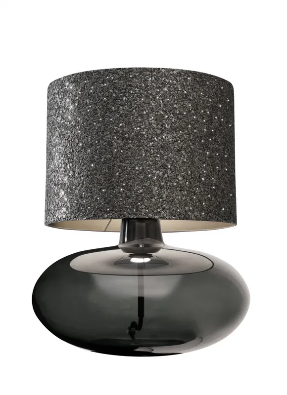 Rabat Lampa stołowa SAWA STONE 41132108 oprawa w kolorze czarnym KASPA