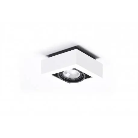 Bestseller Lampa naynkowa NIKEA 1 AZ4436 oprawa w kolorze czerni i bieli AZzardo