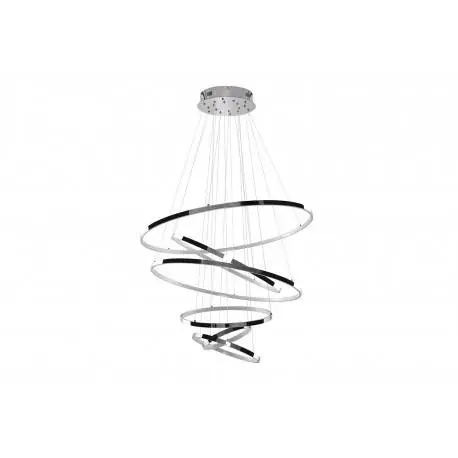 Lampa wisząca WHEEL LONG DIMM AZ2990 oprawa w kolorze chromu AZzardo Wysoka jakość