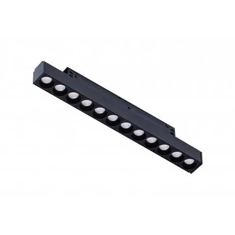 Premium Lampa KIRA SMART CCT AZ4901 do szynoprzewodu ALFA TRACK MAGNETIC oprawa w kolorze czarnym AZzardo