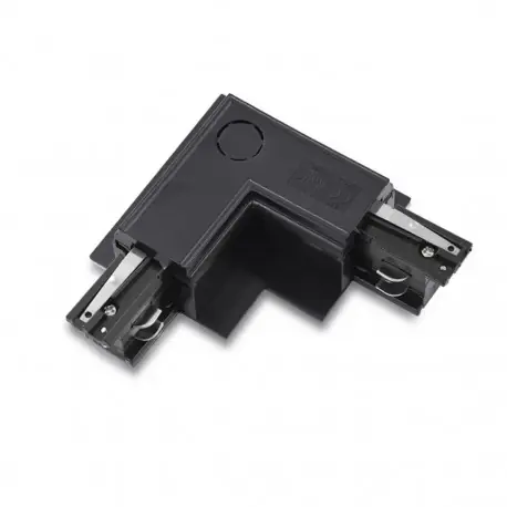 Łącznik L do szynoprzewodu trójfazowego TRACK 3LINE L CONNECTOR LEFT GIPS BK w kolorze czarnym AZ5438 AZzardo Szybka dostawa