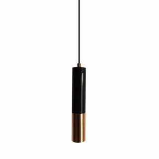 Lampa wisząca GOLDEN PIPE-1 ST-5719-1 oprawa w kolorze czerni i złota Step Into Design Niska cena