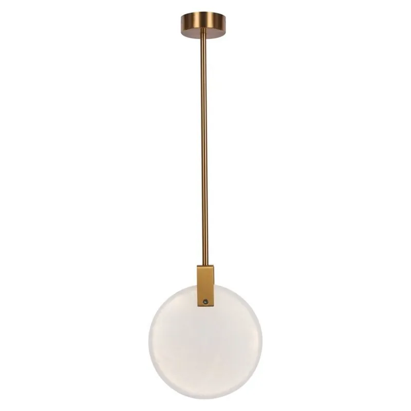 Lampa wisząca MARBLE 30 ST-8950-30 oprawa w kolorze mosiądzu z marmurowym kloszem Step Into Design Cena promocyjna