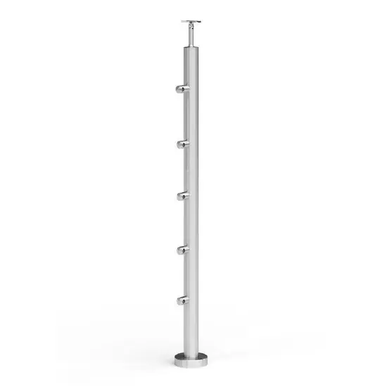 Słupek 958mm 5 x fi12 posadzkowy balkon 42,4mm Wysoka jakość