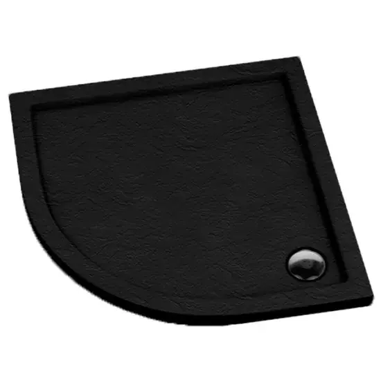 Brodzik półokrągły Black Stone 90x90x5 R55 Espera AQM264CST Obniżka ceny