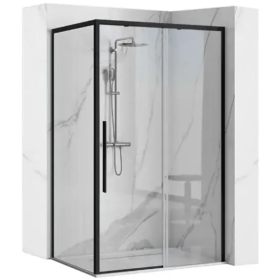 Nowy Kabina prysznicowa Solar Rea K6412 90x90x195 black