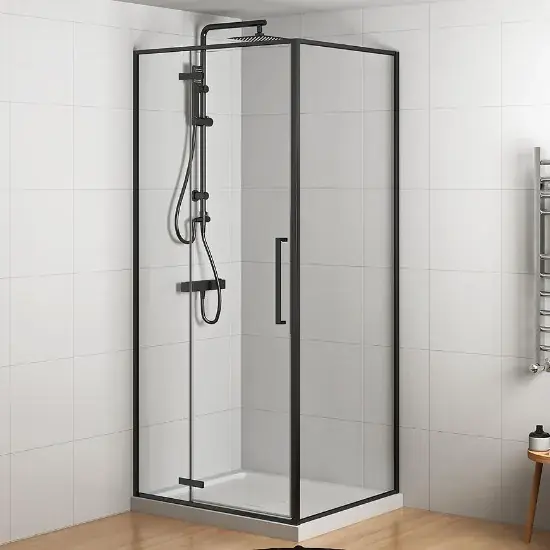 Nie przegap Kabina prysznicowa Etna 120x90 black