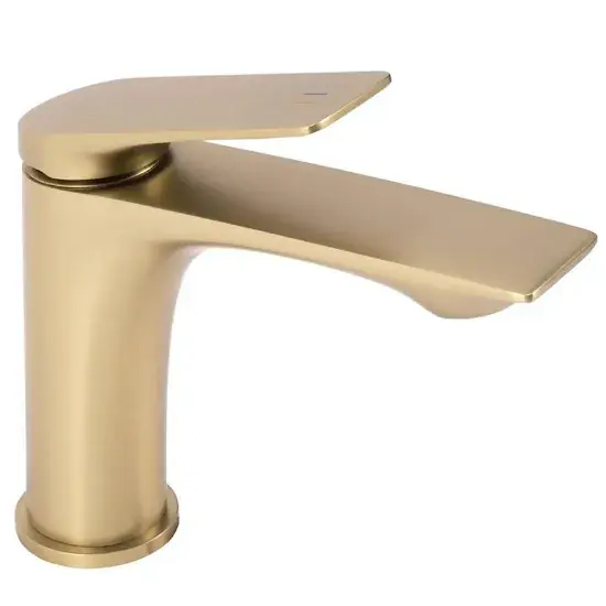 Oferta Bateria umywalkowa Rea Avalon złota szczotkowana