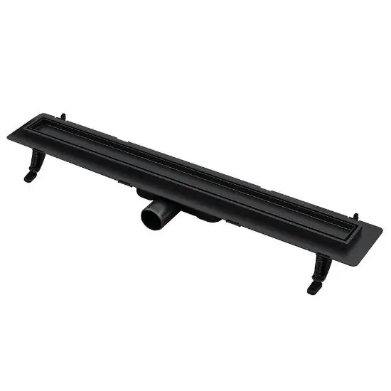 Odwodnienie Liniowe Odwracalne Duplex Czarne ABS+Inox 500 Ekspresowa dostawa
