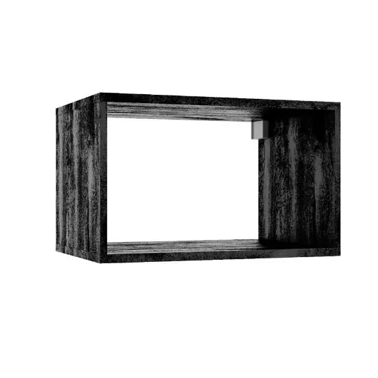 Nie przegap Szafka łazienkowa Qubik czarny beton 30x60x44