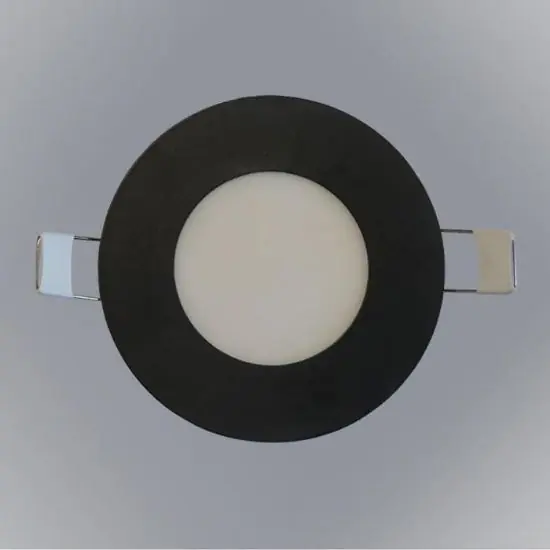 Promocja Panel LED CIRCLE 9W 4200K Okrągły Czarny