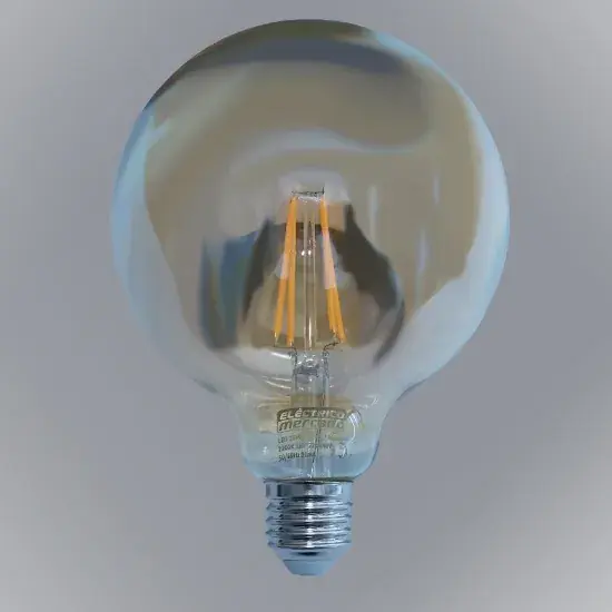 Ekspresowa dostawa Żarówka FL G125 6W/500LM E27 230V 2200K GOLD